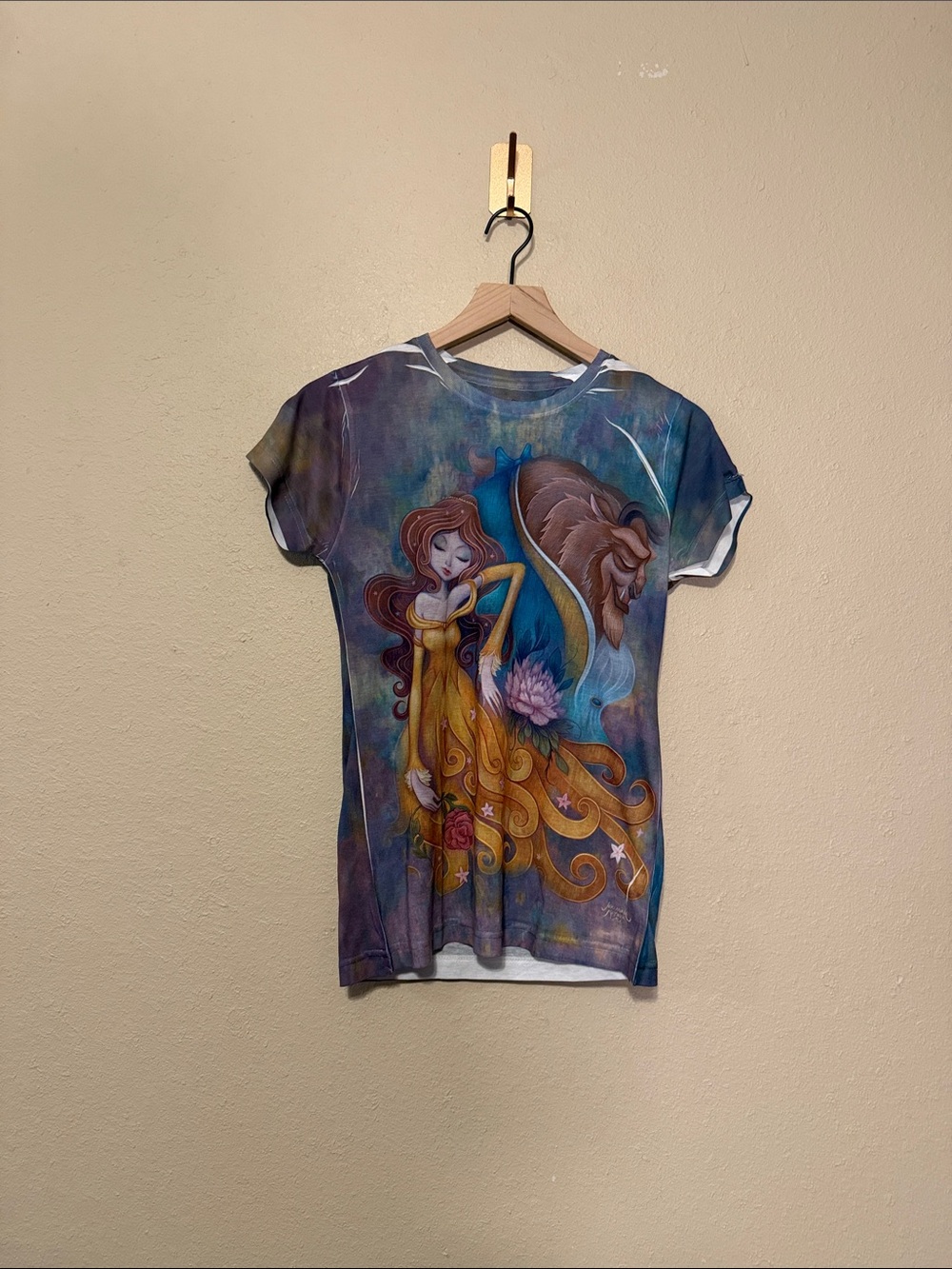 Wonderground Gallery Jeremiah Ketner 2012 Beauty & The Beast Tee Size Large